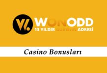 Wonodd Canlı Casino Bonusları